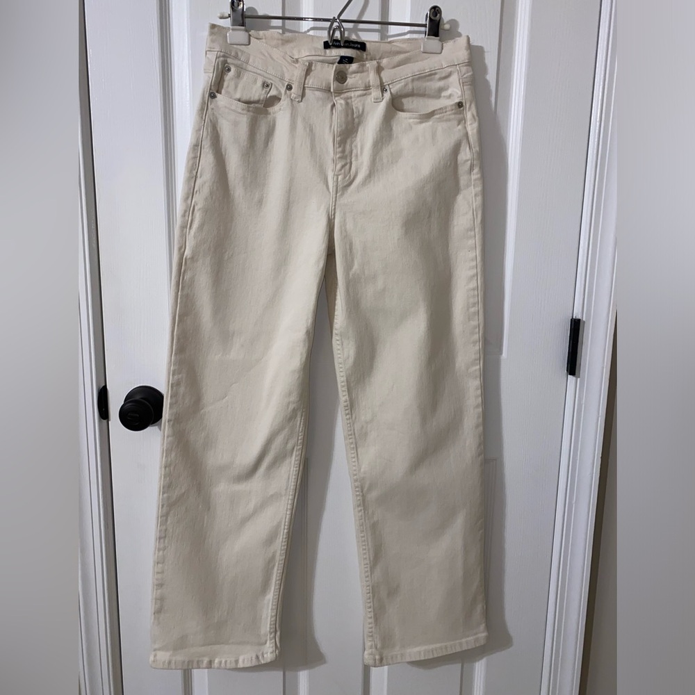 Calvin Klein High Rise 90’s Jeans Wide Leg size 28.